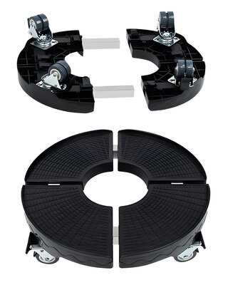 Sunny Tree Plantentrolley - Draagkracht tot 300 KG - 360 Graden Draaibare Wielen - Ø 30-50 Centimeter