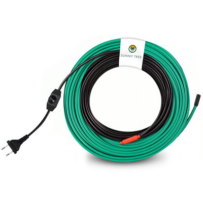 Warmtekabel tegen vorst - warmteslang - 8 meter lengte